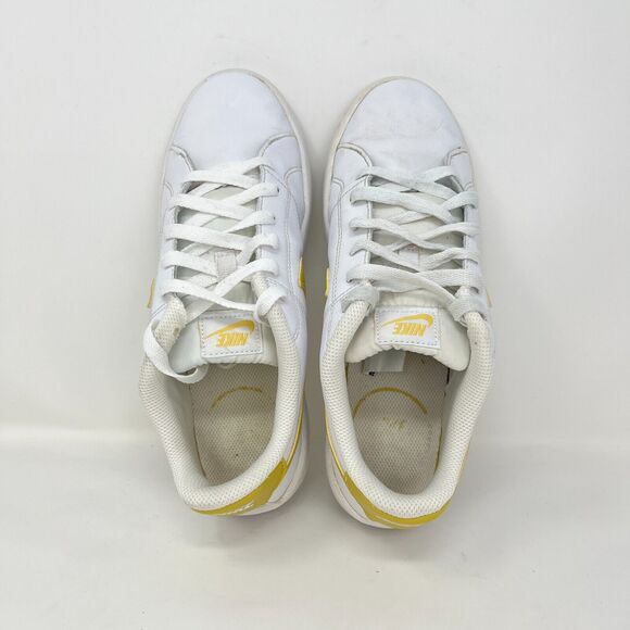Nike Court Royale 2 White Saturn Gold Sneakers Comfort Shoes Women's Size US 7.5 - Picture 7 of 11